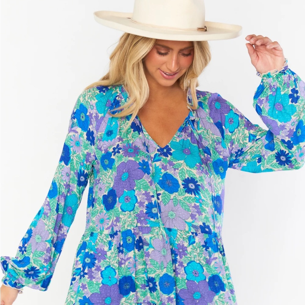 Show Me Your Mumu Birdie Mini Dress